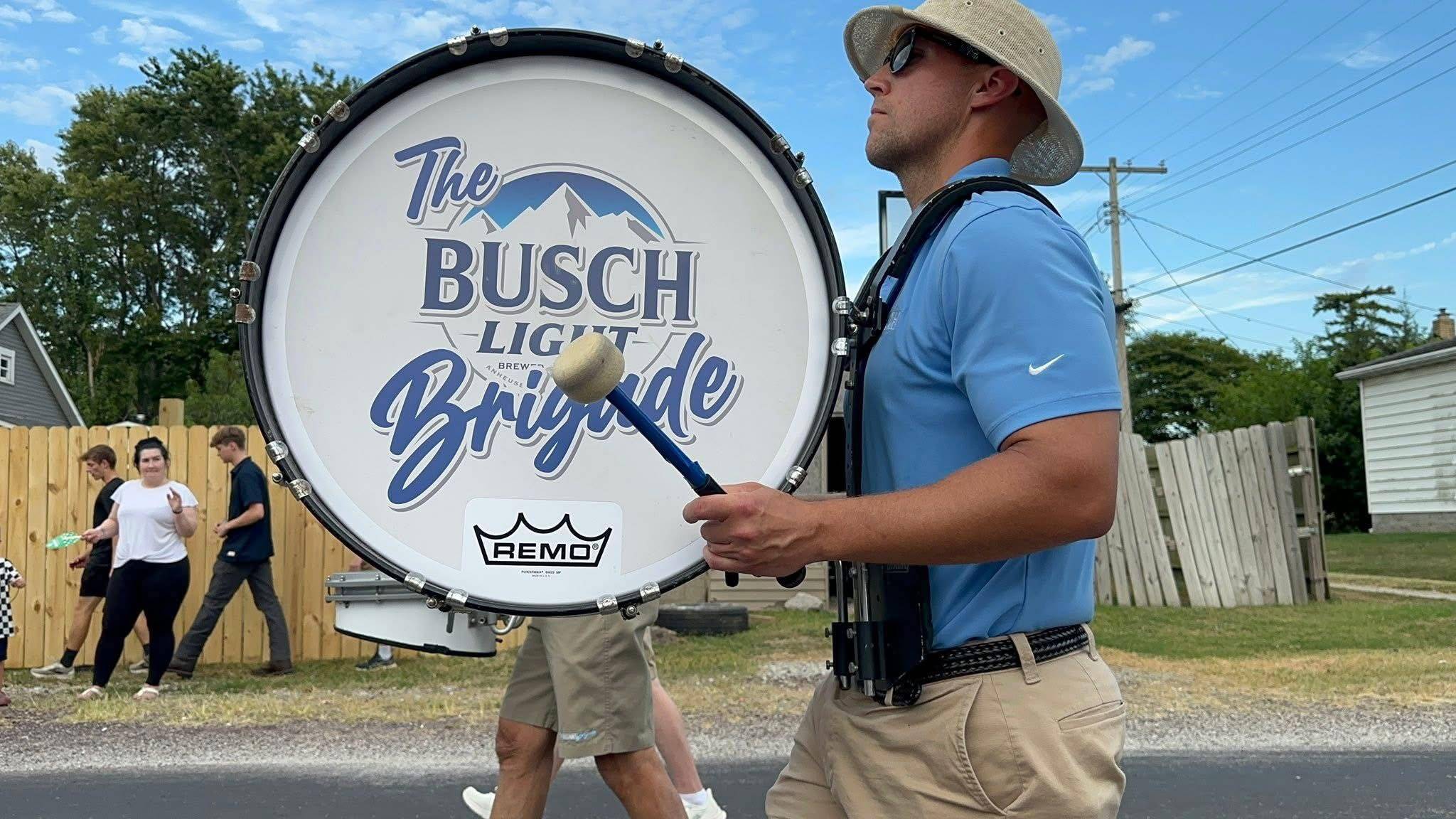 Busch Light Brigade Plays Veteran’s Parade